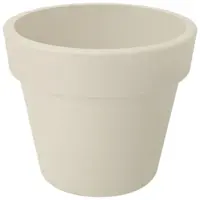 Elho green basics top planter bloempot 40 cm katoen wit - afbeelding 1