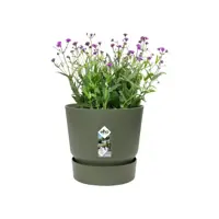 Elho Greenville bloempot 14 cm bladgroen - afbeelding 3