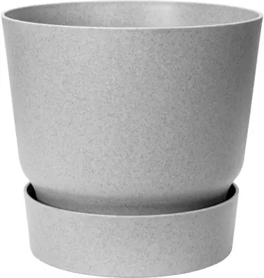 Elho Greenville bloempot 14 cm living concrete - afbeelding 1