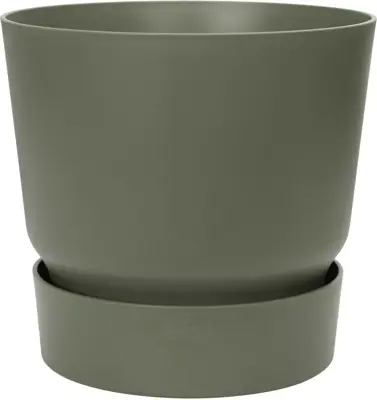 Elho Greenville bloempot 18 cm bladgroen - afbeelding 1