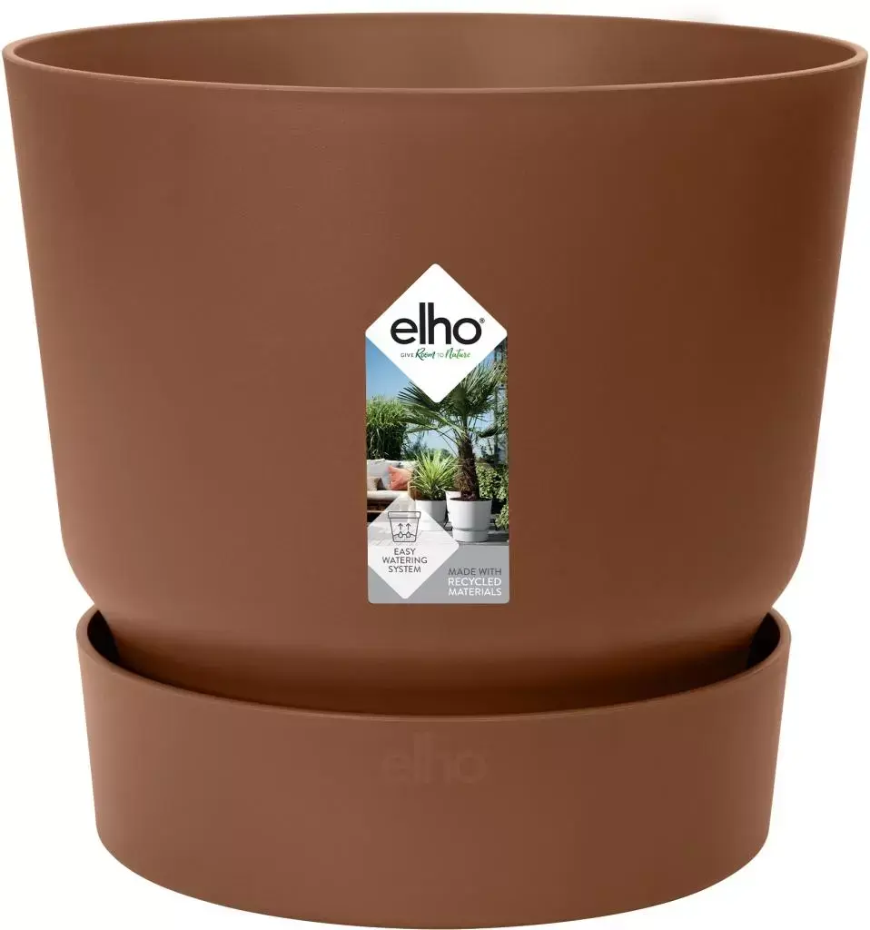 Academie Gearceerd zich zorgen maken Elho Greenville bloempot 25 cm gemberbruin kopen? - tuincentrum Osdorp :)