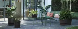 Elho Greenville bloempot 47 cm Living black - afbeelding 5