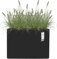 Elho June Brick Divider 80 - Zwart - L 79 x B 29 x H 59 cm - Binnen en Buiten - 100% gerecycled - afbeelding 2