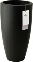 Elho June Round High 30 - Zwart - Ø 30 x H 53 cm - Binnen en Buiten - 100% gerecycled - afbeelding 1