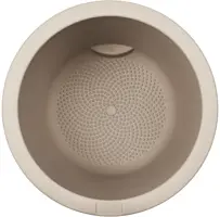 Elho June Round High 40 - Beige - Ø 39 x H 70 cm - Binnen en Buiten - 100% gerecycled - afbeelding 4