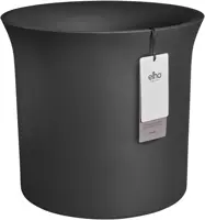 Elho June Tulip 47 - Zwart - Ø 47 x H 43 cm - Binnen en Buiten - 100% gerecycled - afbeelding 1