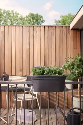 Elho Kweekhuis Green Basics Balcony grow set 55cm Living Black - afbeelding 12