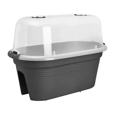 Elho Kweekhuis Green Basics Balcony grow set 55cm Living Black - afbeelding 2