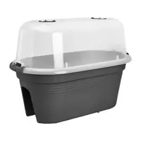 Elho Kweekhuis Green Basics Balcony grow set 55cm Living Black - afbeelding 2