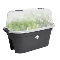 Elho Kweekhuis Green Basics Balcony grow set 55cm Living Black - afbeelding 6