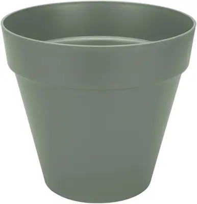 Elho loft urban bloempot rond 20 cm Pistachegroen - afbeelding 1