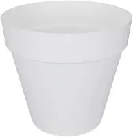 Elho loft urban bloempot rond 25 cm wit - afbeelding 1