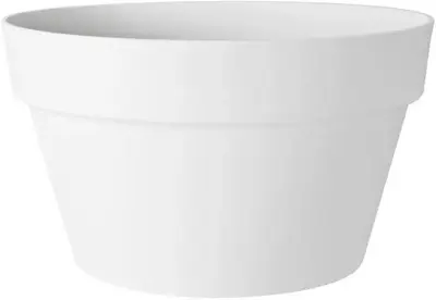 Elho loft urban bowl bloempot 35 wit - afbeelding 1