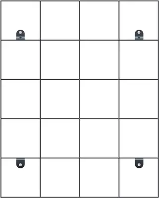 Elho loft urban green wall rek living black - afbeelding 1