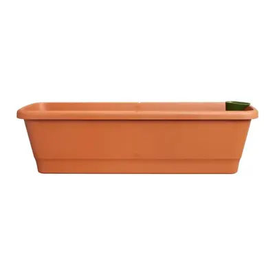 Elho Noa balkonbak L 65 cm terra - afbeelding 2