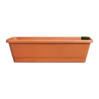 Elho Noa balkonbak L 65 cm terra - afbeelding 2