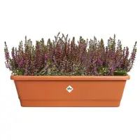 Elho Noa balkonbak L 65 cm terra - afbeelding 4