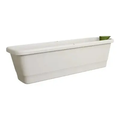 Elho Noa balkonbak L 65cm warm grijs - afbeelding 1