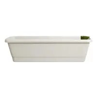 Elho Noa balkonbak L 65cm warm grijs - afbeelding 2