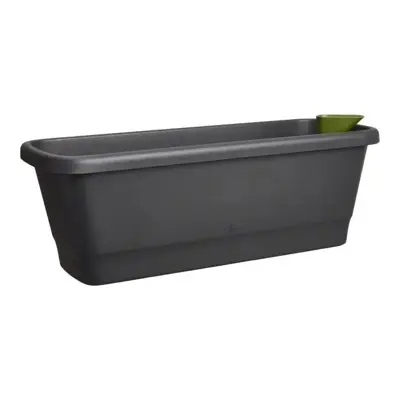 Elho Noa balkonbak M 52cm living black - afbeelding 1