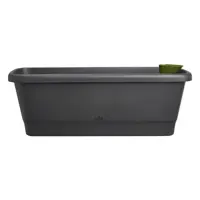 Elho Noa balkonbak M 52cm living black - afbeelding 2