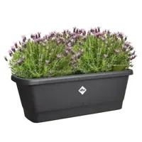 Elho Noa balkonbak M 52cm living black - afbeelding 5