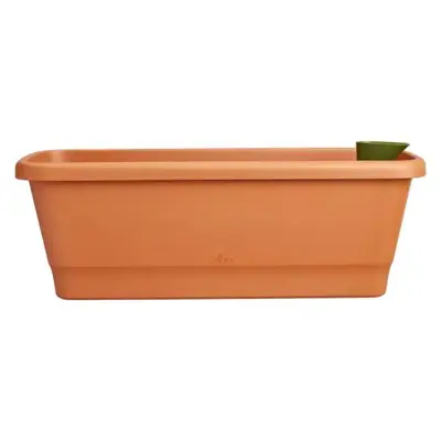 Elho Noa balkonbak M 52cm terra - afbeelding 2