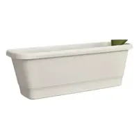 Elho Noa balkonbak M 52cm warm grijs - afbeelding 1
