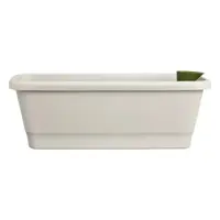 Elho Noa balkonbak M 52cm warm grijs - afbeelding 2