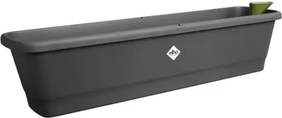 Elho Noa balkonbak XL 80cm living black - afbeelding 1