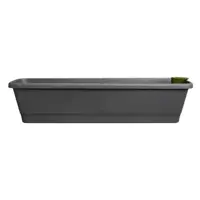 Elho Noa balkonbak XL 80cm living black - afbeelding 2