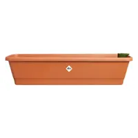 Elho Noa balkonbak XL 80cm terra - afbeelding 2