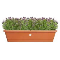 Elho Noa balkonbak XL 80cm terra - afbeelding 5