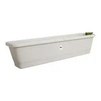 Elho Noa balkonbak XL 80cm warm grijs - afbeelding 1