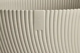 elho plantenbak sereh hoog d30 h41cm Paddenstoel beige - afbeelding 3