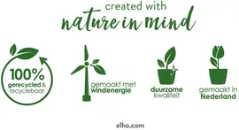 elho plantenbak sereh hoog d40 h53cm Paddenstoel beige - afbeelding 8