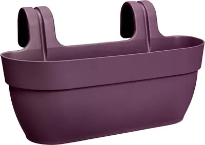 elho plantenbak vibia campana easy hanger L d46 h27cm Esdoorn paars - afbeelding 1