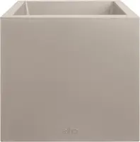 elho Plantenbak vivo next vierkant d40 h38cm paddenstoel beige - afbeelding 2