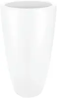 Elho pure soft bloempot rond hoog 30 cm wit - afbeelding 1