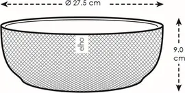 Elho Schaal Jazz Ø28cm Zijdewit - afbeelding 6