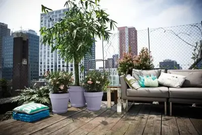 Elho Schotel Loft Urban 34cm Lavendel Lila - afbeelding 3