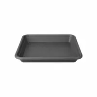Elho universele plantenschotel vierkant 25 cm antraciet - afbeelding 1