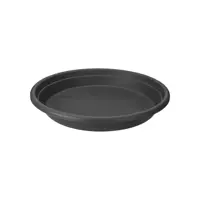 Elho universele schotel rond 40cm antraciet - afbeelding 1