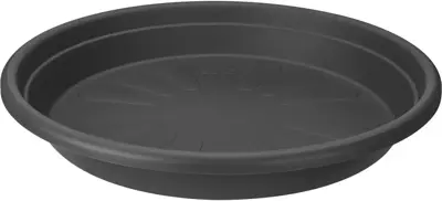 Elho universele schotel rond 48 cm antraciet - afbeelding 1