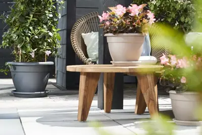 Elho universele schotel rond 48 cm antraciet - afbeelding 3