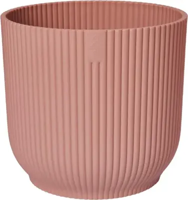 Elho Vibes Fold bloempot 14 cm delicate roze - afbeelding 1