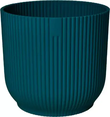 Elho vibes fold bloempot 18 cm diepblauw