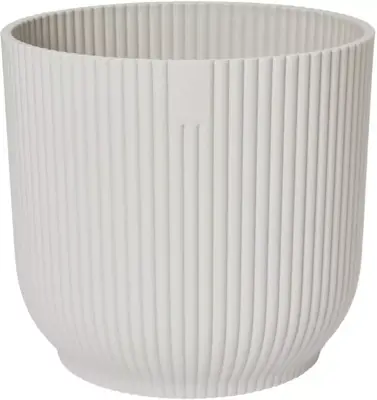 Elho vibes fold bloempot 30 cm Zijdewit