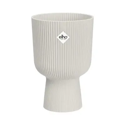 Elho vibes fold coupe bloempot 14 cm Zijdewit - afbeelding 2