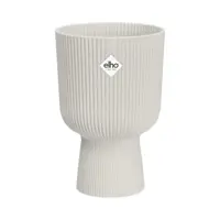 Elho vibes fold coupe bloempot 14 cm Zijdewit - afbeelding 2